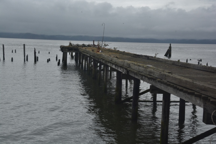 an old cannery pier